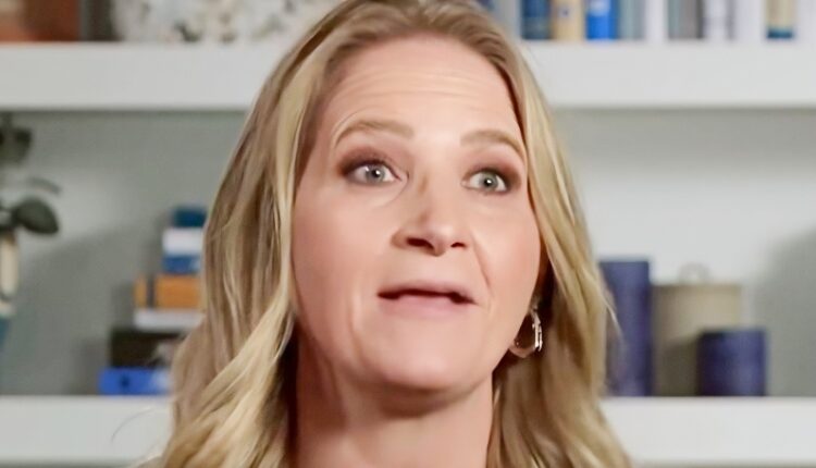 Sister Wives star Christine Brown in her confessional in Utah – TLC