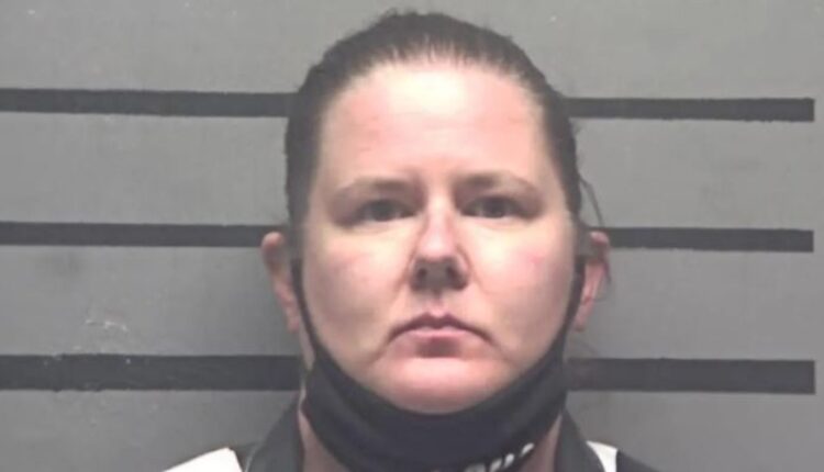 Andrea was wearing a mask for her mugshot – Madison Police Department via The Sun