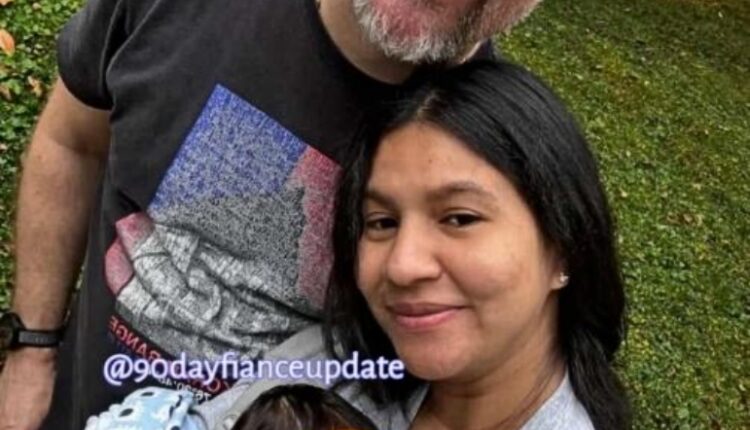 Karine, Mike, and Baby – Via @90dayfianceupdate – Instagram