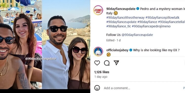 Pedro spotted with a mystery woman – via @90dayfianceupdate – Instagram