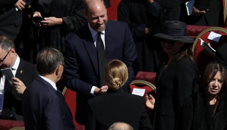 Vatican,City,,26.04.2025:,Prince,Of,Walles,William,Speaks,To,Giorgia