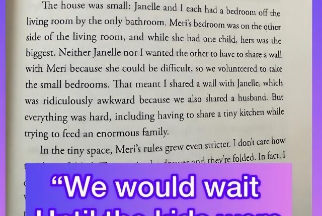 Christine’s book details sleeping with the kids – Via Without A Crystal Ball – Instagram