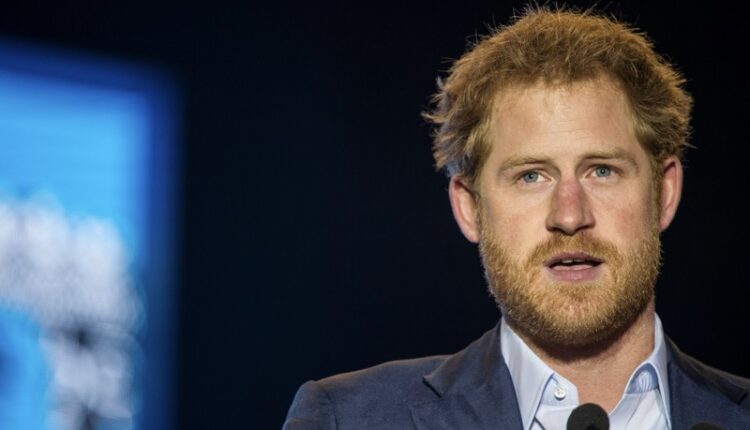 London,,England,,06.28.2016,Prince,Harry,Gives,A,Speech,Onstage,At