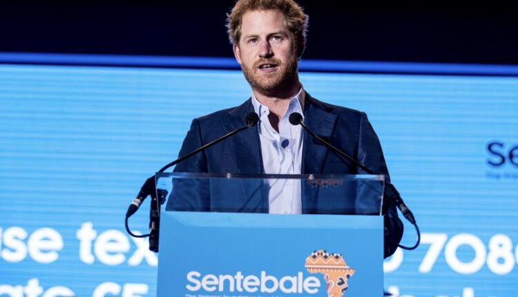 London,,England,,06.28.2016,Prince,Harry,Gives,A,Speech,At,Sentebale