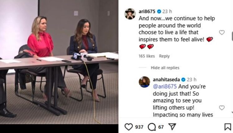 Arianne replies on her attorney’s post – via @anahitaseda – Instagram
