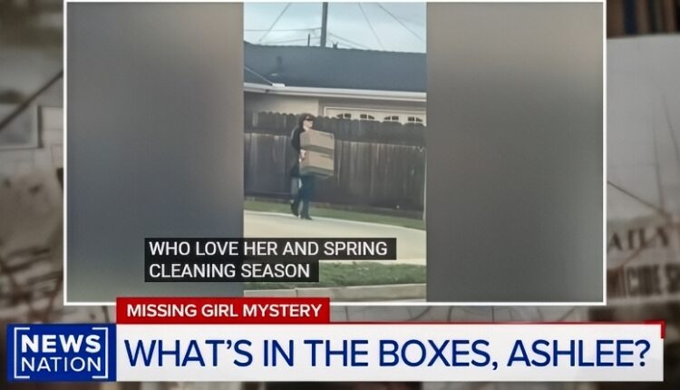 Ashlee carrying carboard boxes to a van – News Nation – YouTube