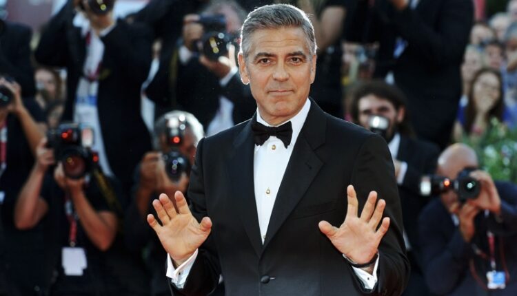 Venice,,Italy,-,August,28,2013:,George,Clooney,Attends,’night