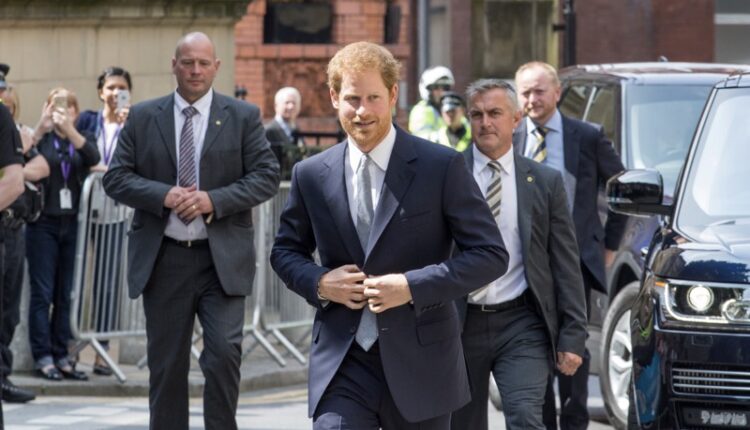 Leeds,,Uk,-,6,July,2017.,Prince,Harry,Arriving,In
