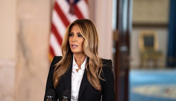 First,Lady,Melania,Trump,Makes,Announcement,On,She,Has,Been