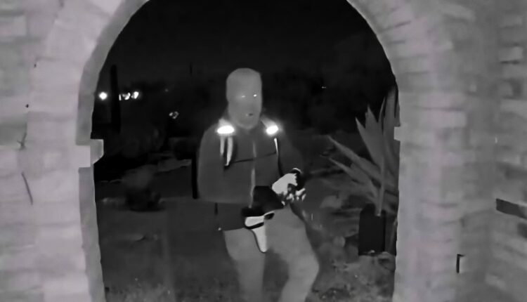 Nancy Guthrie intruder captured on camera – FBI – YouTube