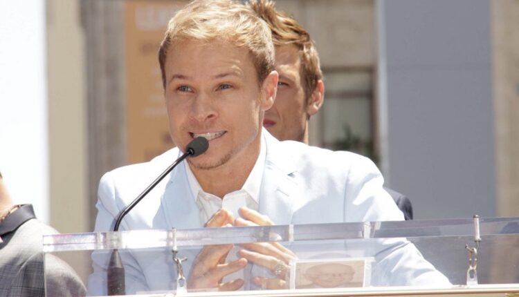 Brian,Littrell,At,The,”backstreet,Boys”,Star,On,The,Walk