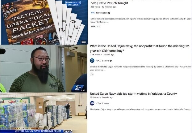 United Cajun Navy Track record – YouTube