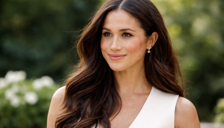 Meghan Markle in a serene moment