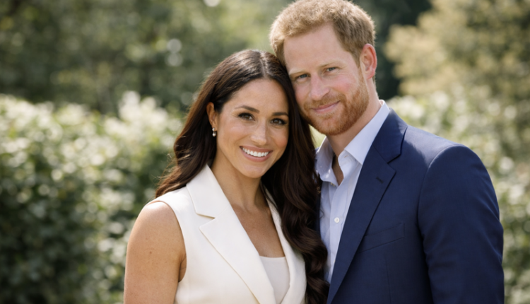 Meghan and Harry’s joyful embrace