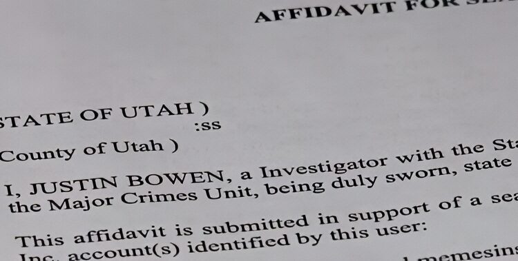 Released letter affidavit – Via NewsNation – YouTube