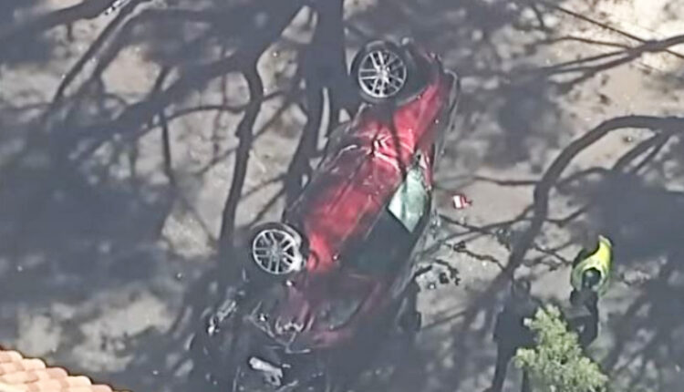 Chicago Murder Suspect Flips SUV During Hollywood Police Chase – ABC7la – YouTube