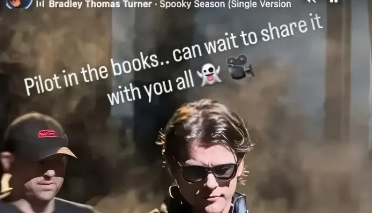 Chad’s pilot post on Instagram shared by Soap Opera Digest