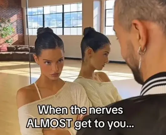 Mark posts about nervousness – @markballas – Instagram