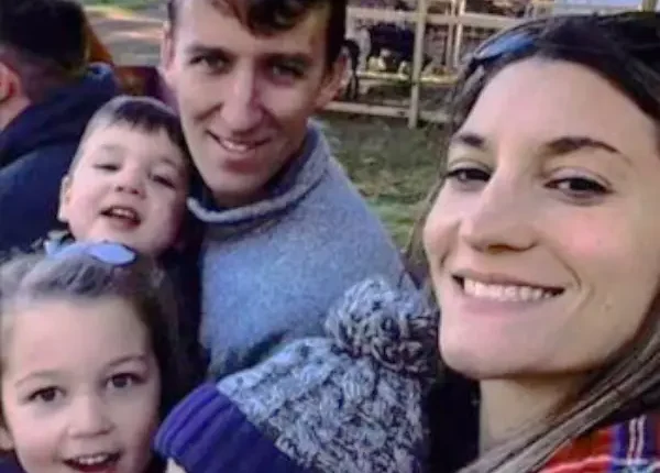 Patrick, Lindsay and the kids in happier days – via 60 Minutes – YouTube